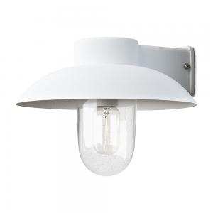 Mani Wall Lamp 230-240V, IP44, E27, White, Konstsmide