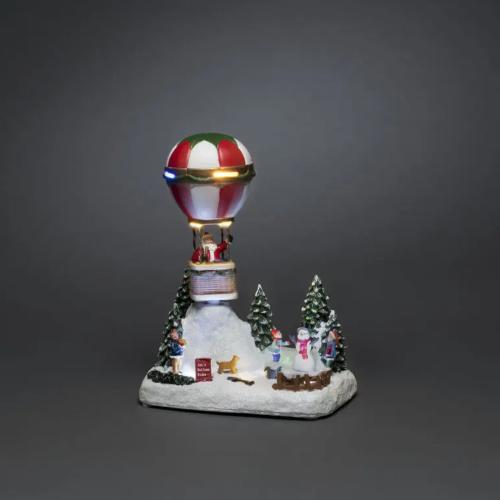 Mekanisk Juledekorationsballon 13 LED IP20 Flerfarvet Konstsmide