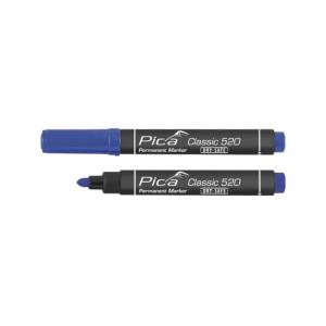 Marker Pen Classic 520 Blue 10pcs Pica