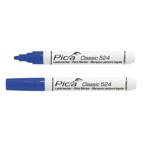 Markerpen Classic 524 Blå 10stk Pica