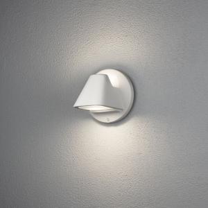 Hild Wall Light 2x5W LED, White, 230V, IP44, Konstsmide