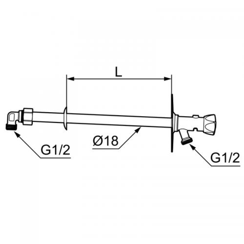 Vattenutkastare 600 Med Ratt FMM 42930610