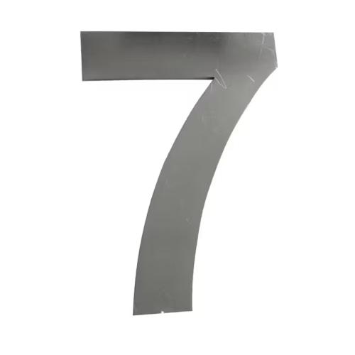 Nummer 7 Rustfrit Stål 75mm Berglund