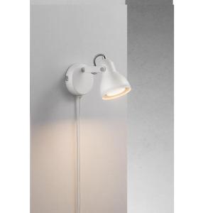 Aslak Wall Lamp White, 220-240V, nordlux 45721001