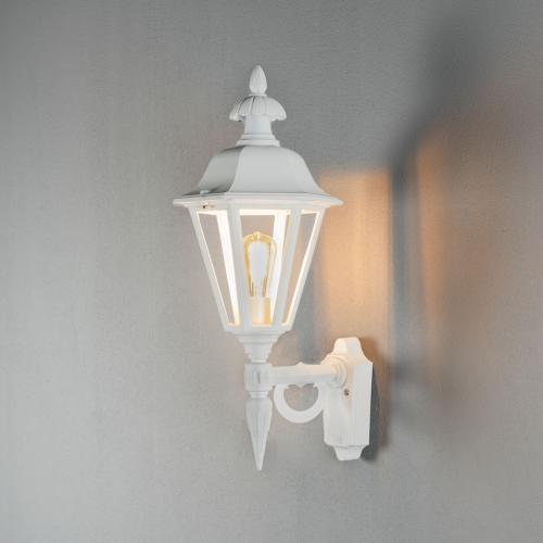Pallas Wall Light Up E27 230-240V IP23 60,5cm White Konstsmide