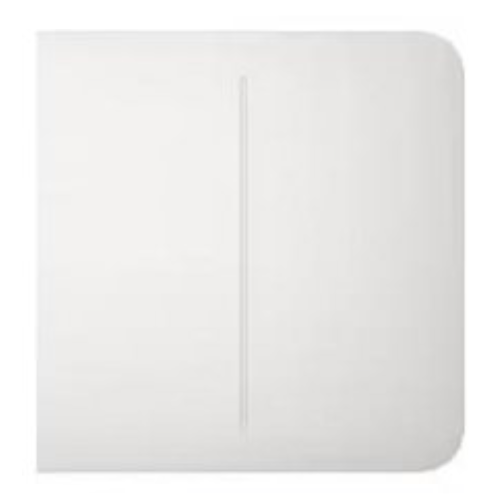 Ajax Sideknap dobbelt Hvid