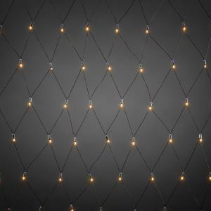 Tillägg Nät 104 Amber LED IP67 Svart Konstsmide