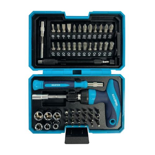 Bits Og Topnøglesæt 53 Dele Eclipse