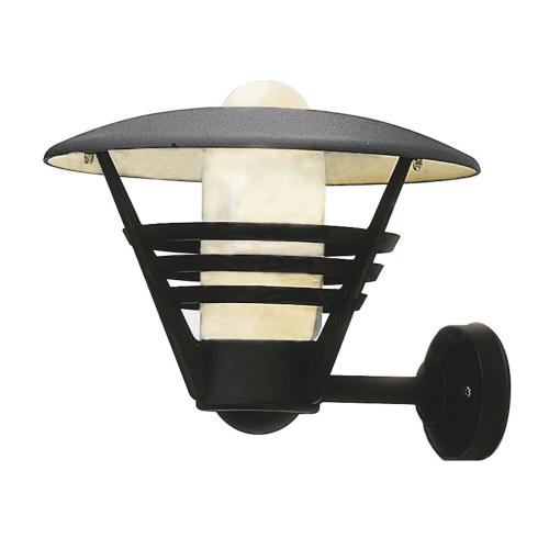 Gemini Wall Light E27 230-240V IP23 Black Konstsmide