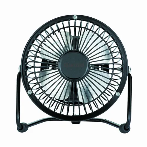 Kalluftsfläkt, mini 10cm 18W 230V Svart