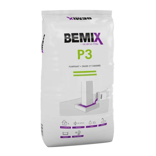 PUMPBRUK BEMIX P3 K60 0-4MM 25KG