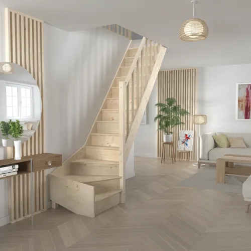 LOFTTRAPPA TRADI ECO VÄNSTERVRIDEN GRAN