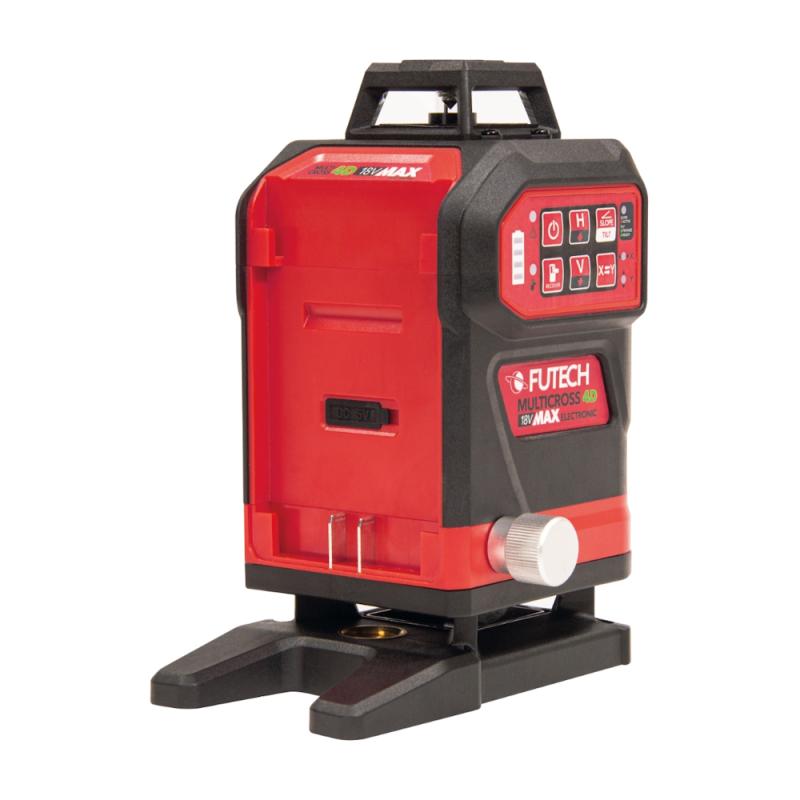 Multilinjelaser 4D Max Med Fjärr 18V Futech