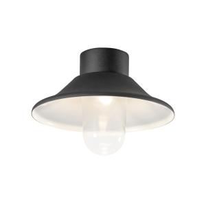 Vega Væg/Loftslampe, LED, Sort, Konstsmide