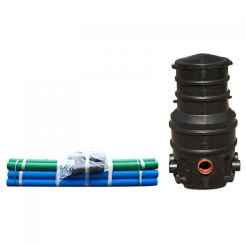 Infiltr.paket m fördelningsbrunn