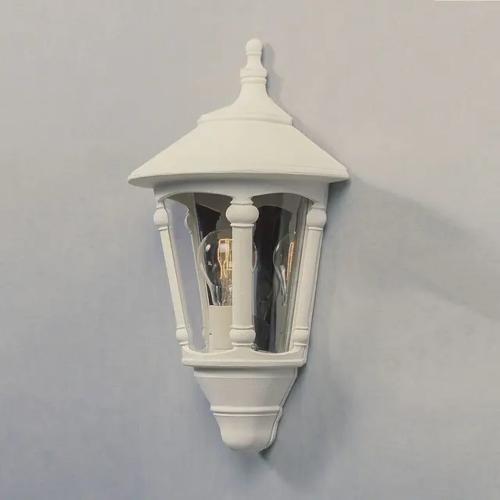 Virgo Wall Ceiling Light E27 230-240V IP23 White Konstsmide