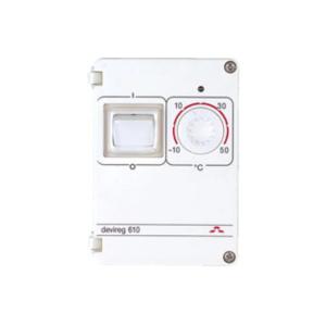 Electronic Thermostat -10-+50C IP44 White Devi