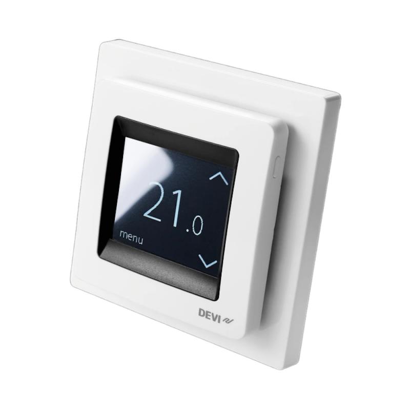Termostat Reg Touch 230V IP21 Hvid Devi
