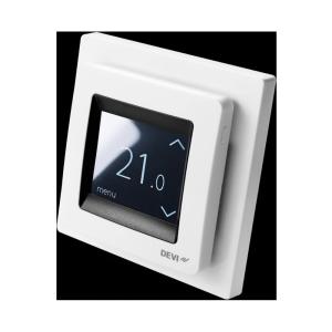 Thermostat Reg Touch 230V IP21 White Devi