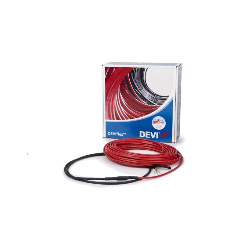 Varmekabel Flex 10T 25 m 250W 230V Rød Devi