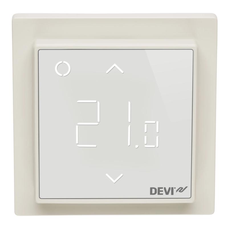 Termostat Smart 230V IP21 Helt Hvid Devi