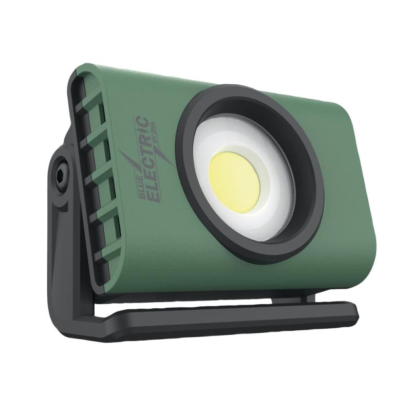 Arbejdslampe Grøn Mini LED 220V IP44 Blue Electric