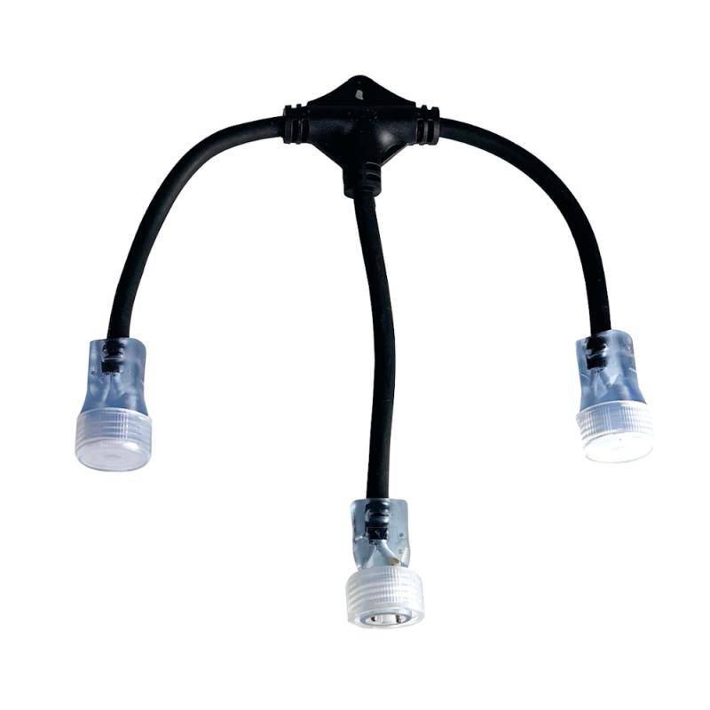 T-Stik Til LED-Strimler Blue Electric