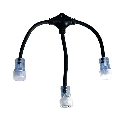 T-Stik Til LED-Strimler Blue Electric