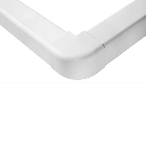 External Corner For LX Duct White Luftexpressen