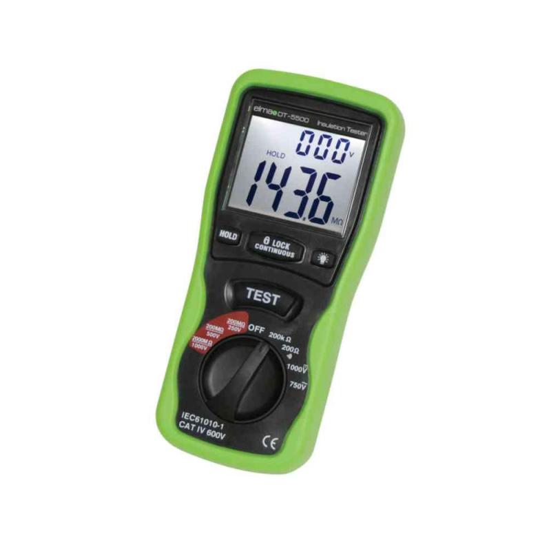 Multimeter Og Isoleringstester DT5500A CAT IV Elma