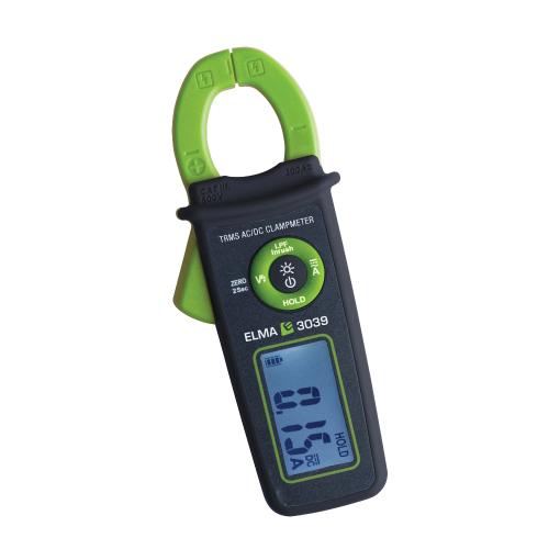 Digital Mini Clamp Amperemeter True RMS AC/DC 3039 0-300A Elma