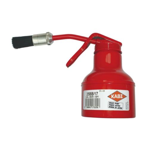 Børstekande Plademetal Buet 0,25 Liter 17mm Kabi