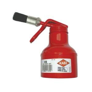 Børstedunk Metalplade 0,25 Liter 25mm Kabi