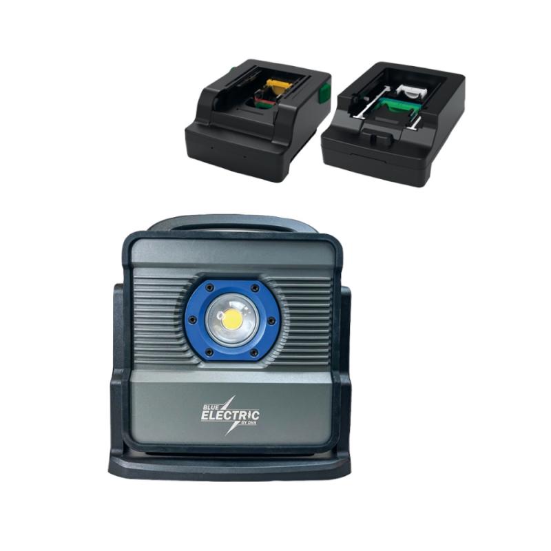 Arbetslampa Hybrid 40W Blue Electric