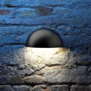 Bello Vägglampa Midi E27 220-240V IP44 Svart Solar Light