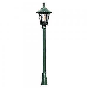 Virgo Garden Lantern, 230-240V, 100W, E27, IP23, Green, Konstsmide