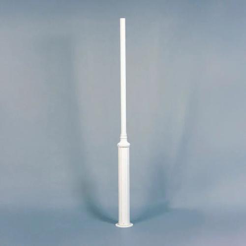 Draco Stolpe 2m Hvid Konstsmide