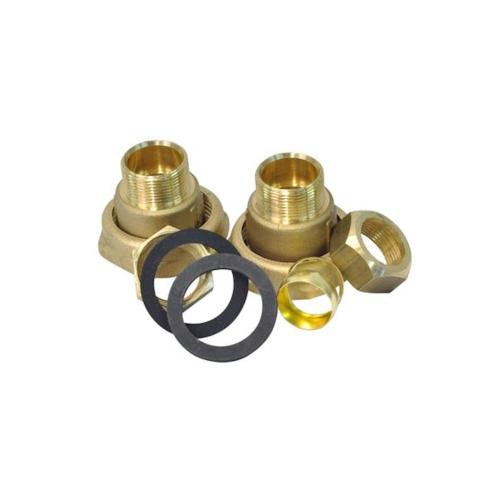 Altech Unionkobling Med Kugleventil Og Klemring Til Pumpe I Messing