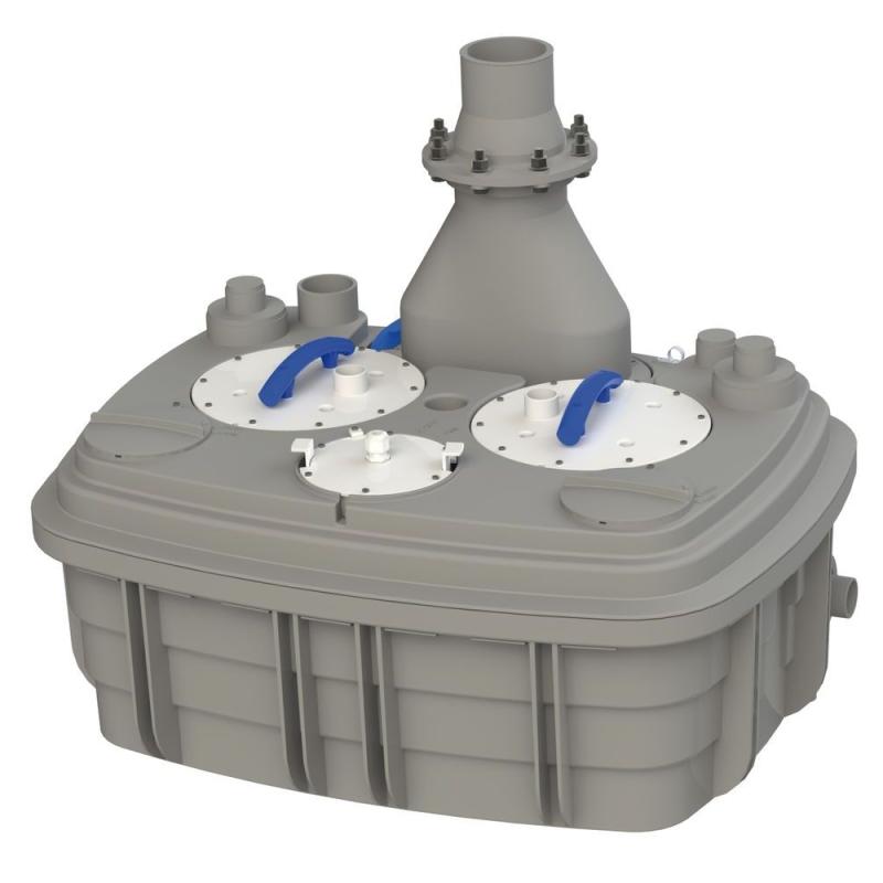 Spildevandspumpe Sanicubic 2XL 4000W 220V IP68 16A Saniflo
