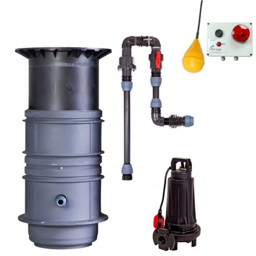 Pumptek Villa PT07 1,2-1,7m 1-fas Pumpstation