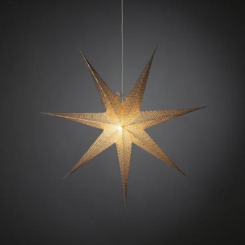 Papirstjerne 78cm IP20 Messing Konstsmide