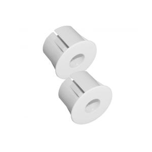 Alarmtech Plastic Adapter Snap In 25mm 5pcs White