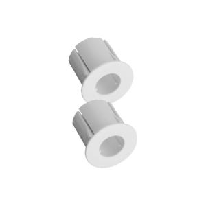 Alarmtech Plastic Adapter Snap In 19mm 5pcs White