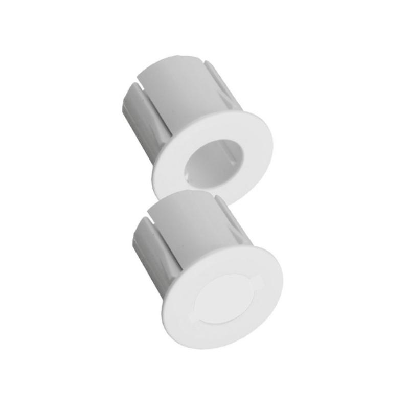 Alarmtech Plastadapter Med Stærk Magnet MC200 19mm 2stk Hvid