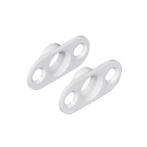 Alarmtech Plastic Adapter Small With Screw Hole 5pcs White