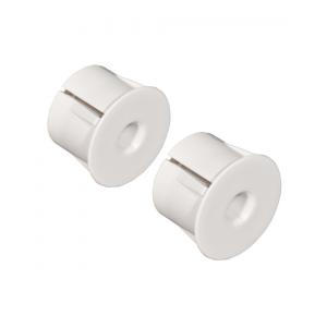 Alarmtech Plastic Adapter Snap In 25mm Plastic 5pcs White