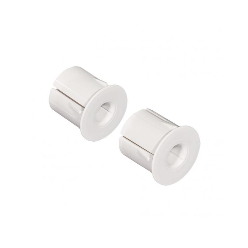 Alarmtech Plastadapter Snap In 19mm Plast Hvid