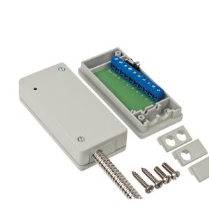 Alarmtech Junction Box In Metal With Tamper Contact Grey