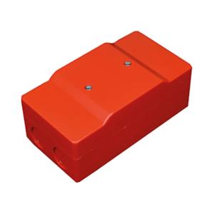 Alarmtech Box Empty 1 Terminal Without Open IP55 Red