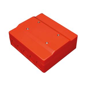 Alarmtech Junction Box 3 Terminals Without Open Empty Red